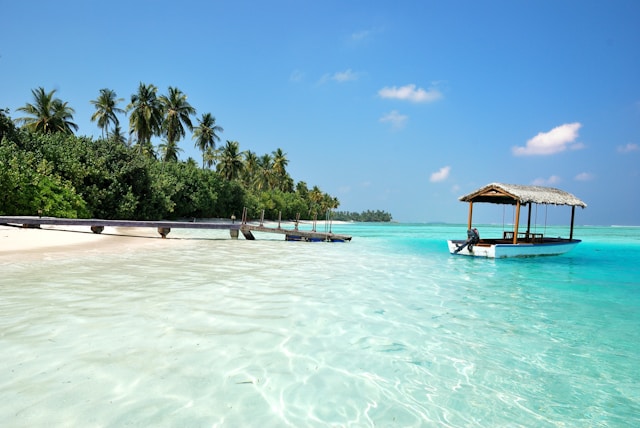 Lagon des Maldives